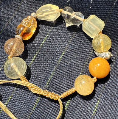 原创设计，手工制作【鎏光金焰】——A17