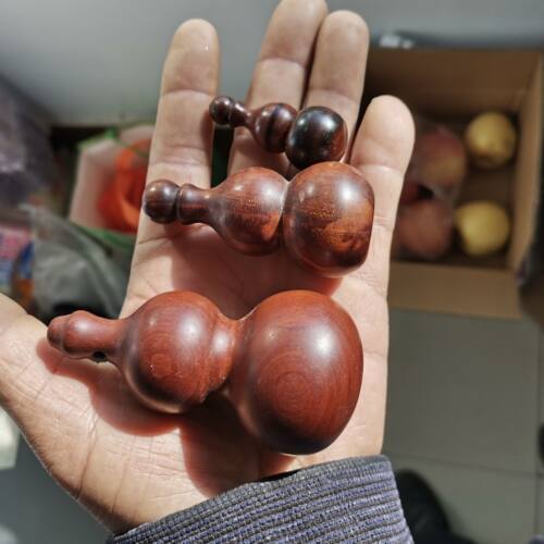 千年雷击枣木葫芦吊坠