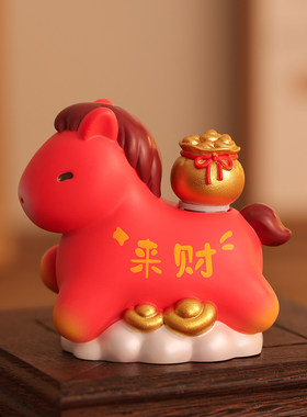 2026马年神马都有盲盒桌面摆件