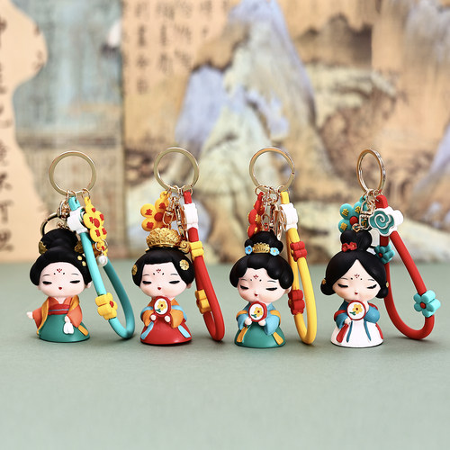 西安文创纪念品武则天唐仕女挂件