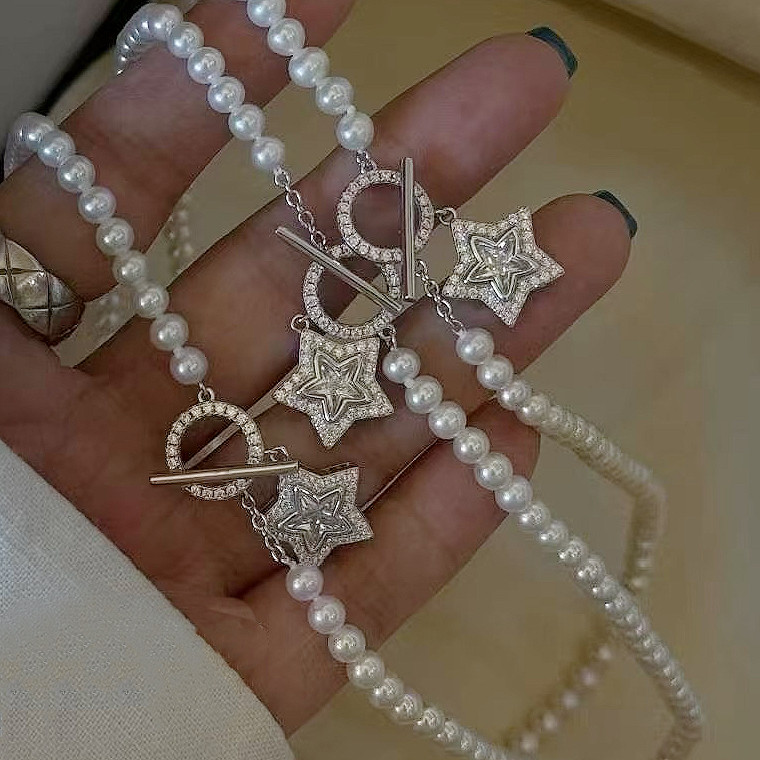 DIY珍珠配件 S925纯银五角星OT扣子 珍珠项链手链银扣头空托3-6mm,饰品/流行首饰/时尚饰品新,扣,淘宝优惠券,粉丝福利购,淘宝优惠卷