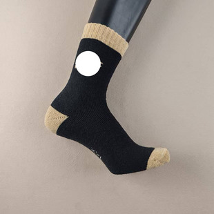 外贸库存尾货男士 加厚保暖羊毛全毛圈袜子冬天男袜厚 中筒袜子冬季