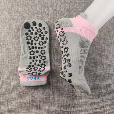 春外贸防滑防臭缓冲运动袜子女船袜无骨缝合袜保暖跑步健身瑜伽袜