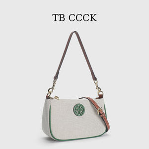 欧美大牌奢侈品 TB CCCK正品女包夏2023新款帆布腋下包斜挎小包包