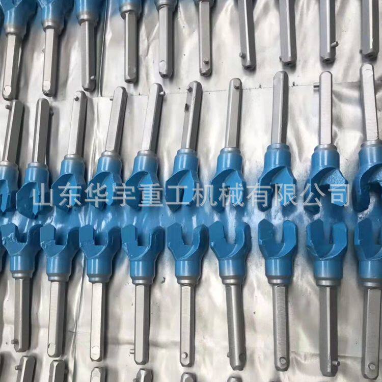 供应高效螺旋钻杆配套45螺旋钻头 矿井下探水钻头厂 高效螺旋钻头