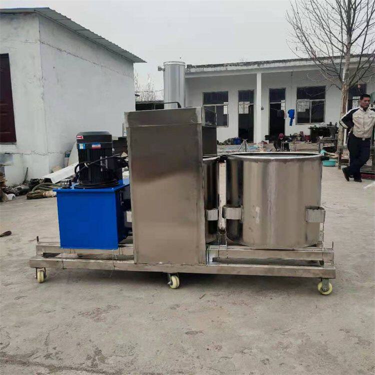 葡萄酒果汁压榨机 生产线不锈钢水果压榨设备 萝卜芦笋挤汁压榨机