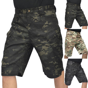 Cargo Outdoor 男 Camouflage Shorts户外迷彩工装 休闲短裤 Casual