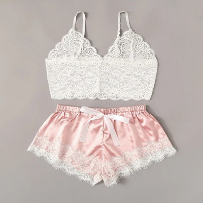 Women's sleeveless cute fashion homewear无袖可爱时尚家居服女
