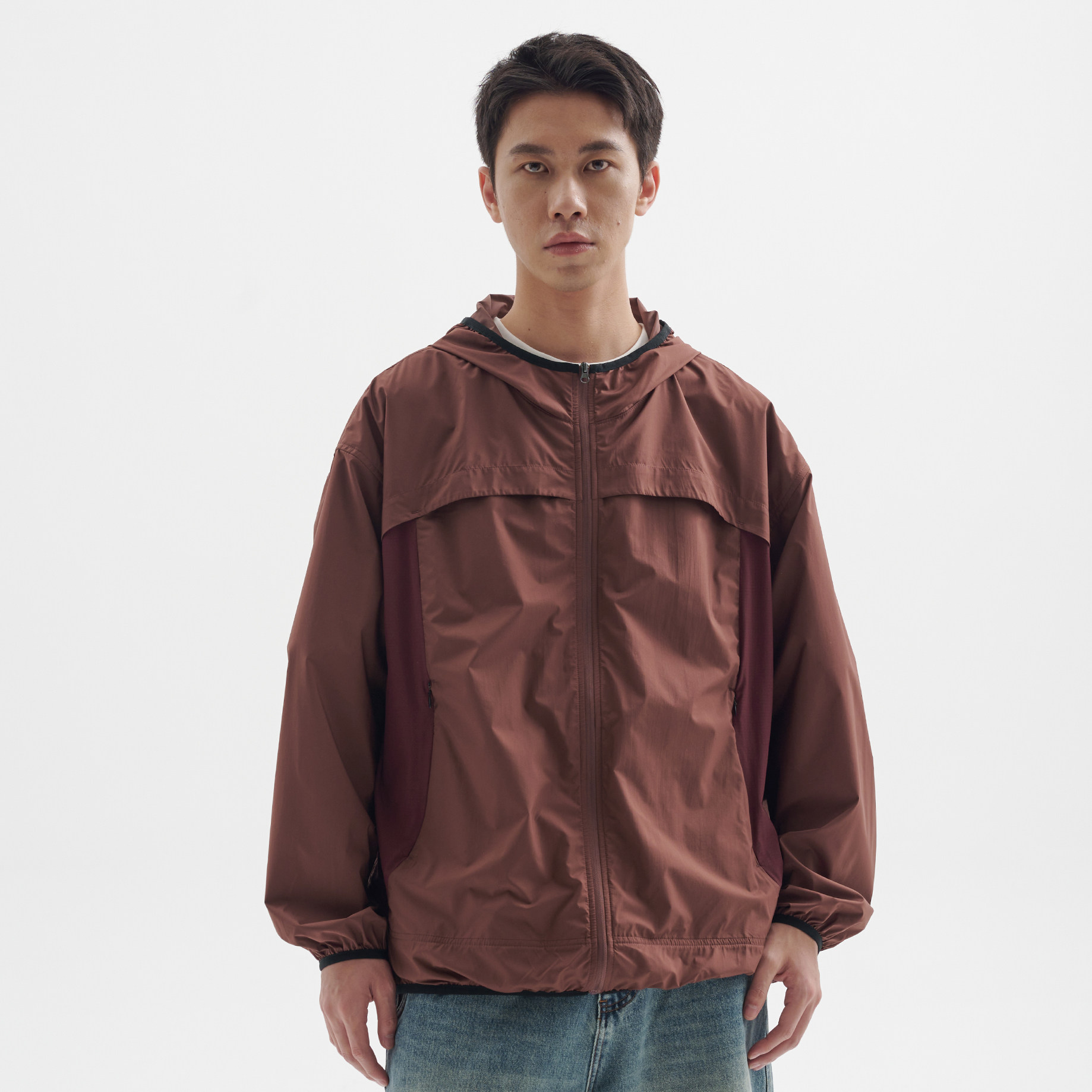 BUTTBILLUPF50+透气连帽防晒服图片