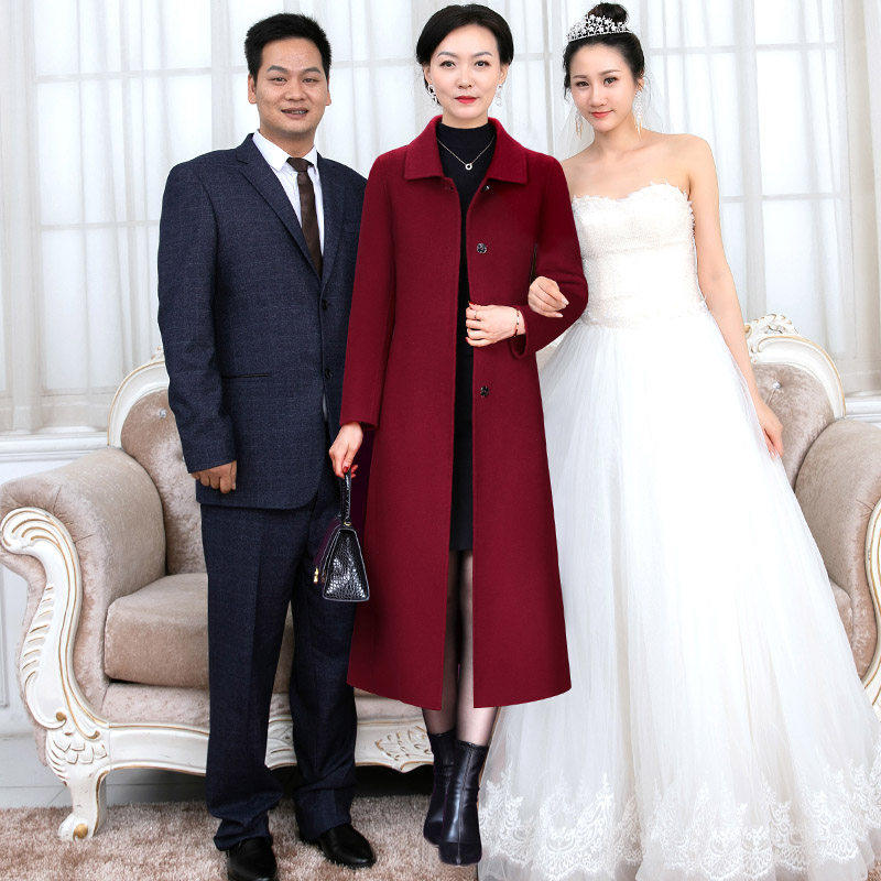 结婚礼服妈妈喜服秋冬季