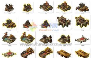 9085策略三国城池建筑_主城