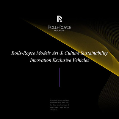 100页劳斯莱斯ppt模板 汽车发布会ppt模板 汽车维修保养4s店ppt模