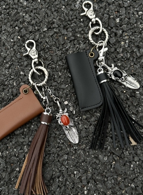 原创cleanfit包挂小众钥匙扣CH风麻花扣金属腰间挂饰高级穿搭配饰