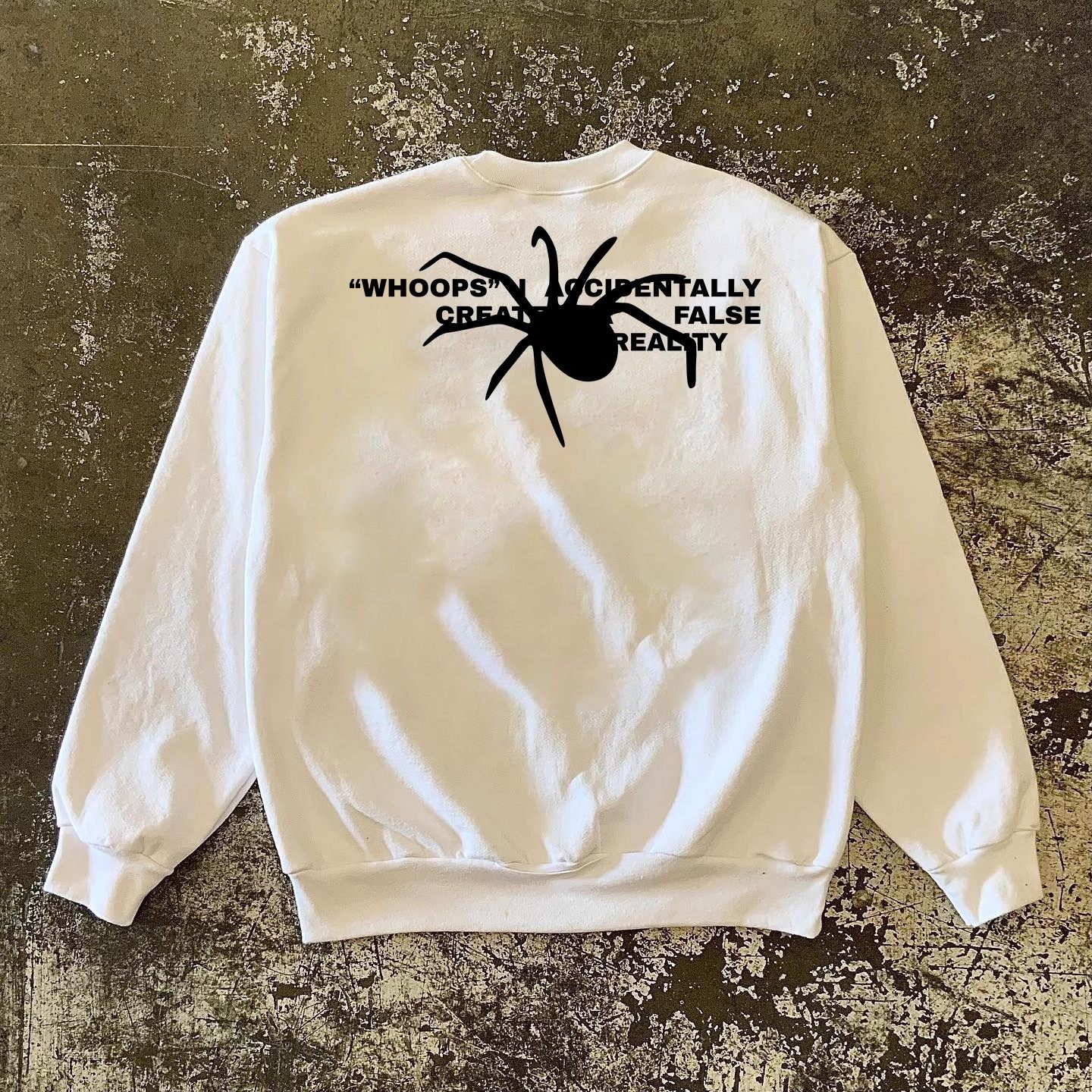 XIAO CHENS STORY IS MORE THAN 380 GRAMS OF HEAVY COTTON  STUDENT NICHE COUPLE LOOSE CREW NECK SWEATSHIRT