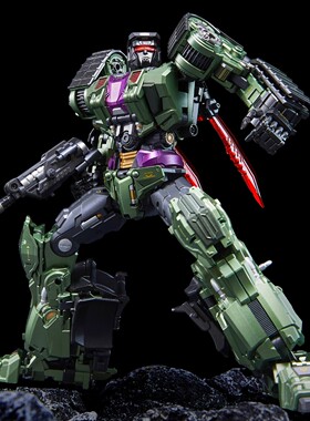 DST02-004 大力战神 警力神 推土机 推机战者 变形玩具模型 机甲