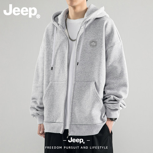 Jeep吉普重磅连帽卫衣男款2026新
