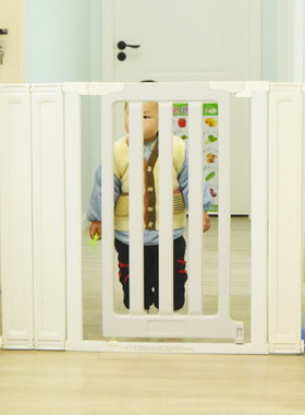 儿童安全门栏婴儿楼梯口护栏栏宝宝防护栏宠物狗围栏免打孔隔离门