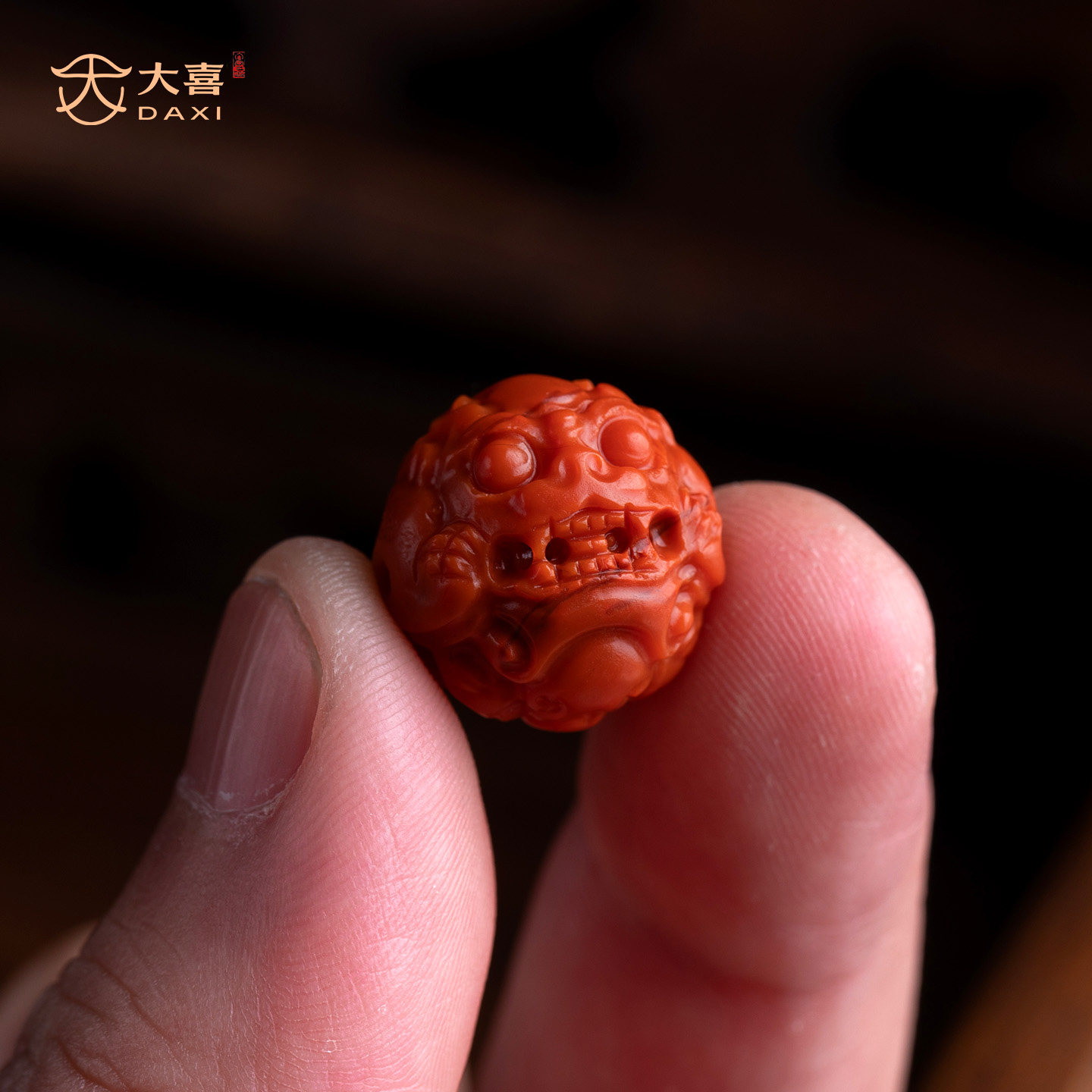 原矿南红玛瑙貔貅散珠单珠