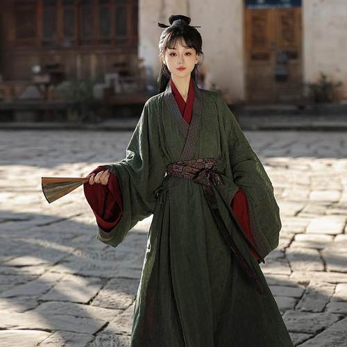原创挽纱坊汉服男女款宋制长衫