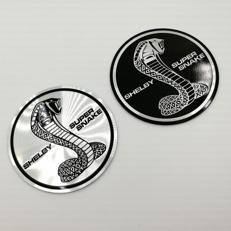 适用于眼镜蛇改装车标 69mm平面标福克斯 蒙迪欧野马车贴金属侧贴