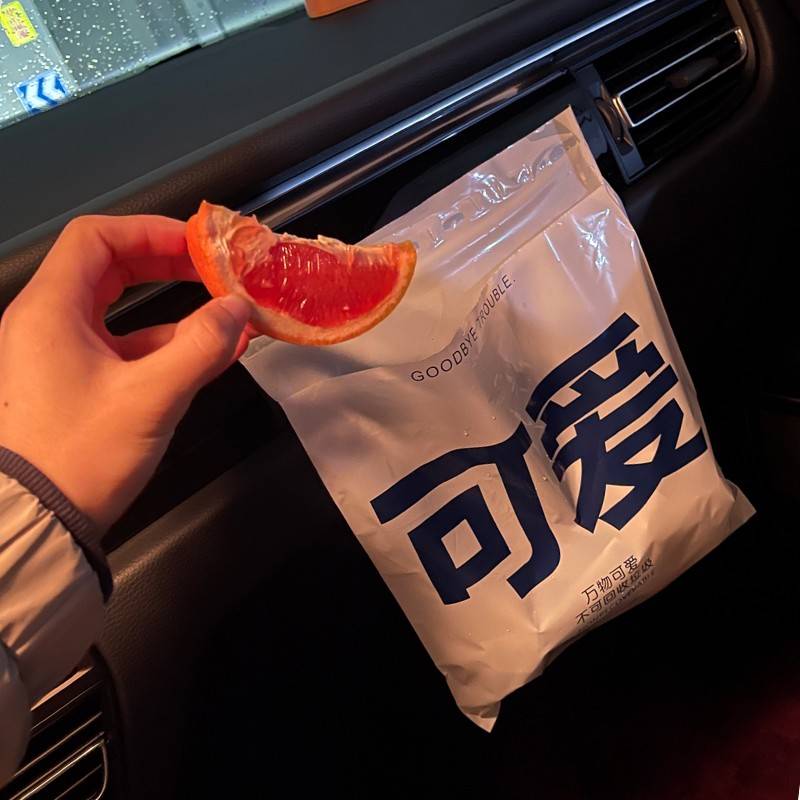 车载垃圾袋粘贴式垃圾桶汽车内用车上清洁袋前座教室宿舍学生用品