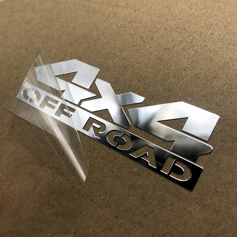 4x4 off road 越野赛汽车标志金属贴 汽车尾标装饰贴车窗贴装饰贴