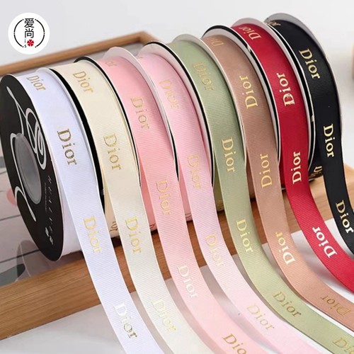 花艺缎带烫金螺纹缎带织带