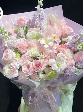 加厚艺术范牛皮艺术纸乌梅子酱紫色蓝色油画包花纸鲜花包装纸资材