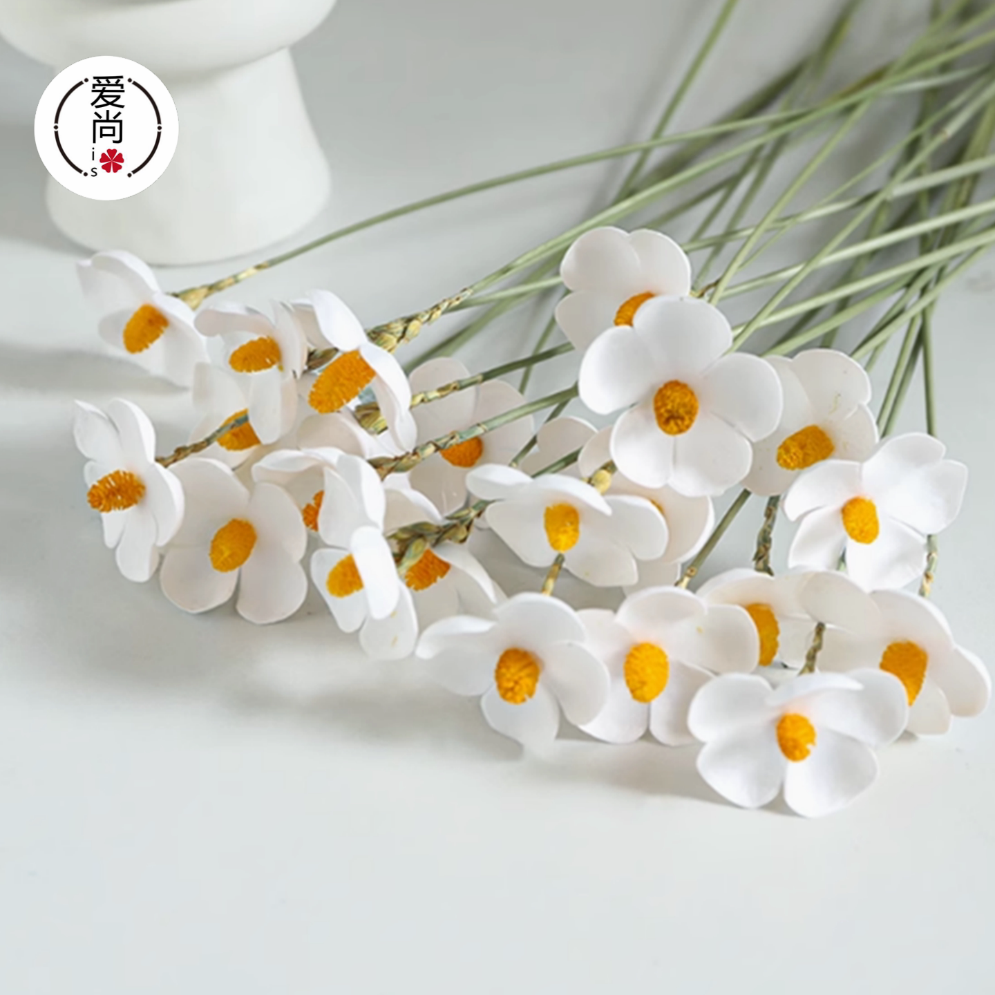 紫罗兰干花永生花鲜花花束配饰