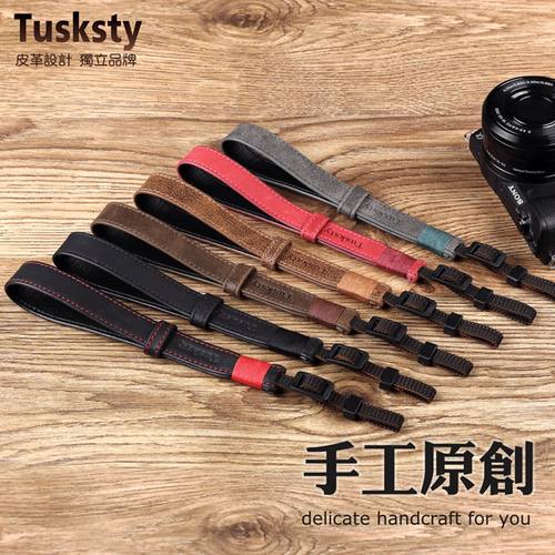 微单相机腕带牛皮手挂绳