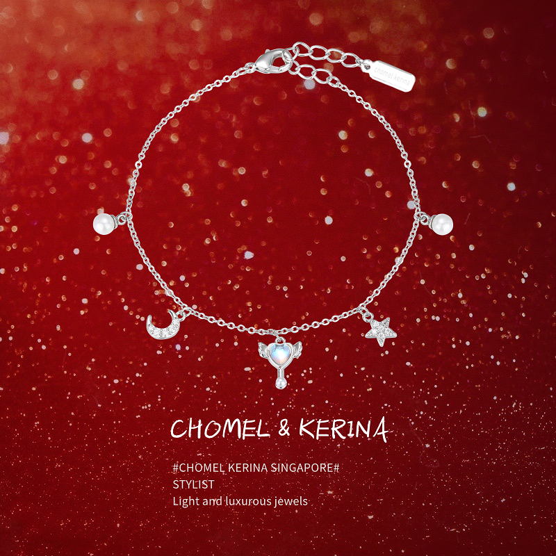 绝美！甜妹仙女棒夏季新品银手链