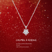 幸运「小星愿」设计师星星纯银轻奢小众高级项链女送闺蜜生日礼物