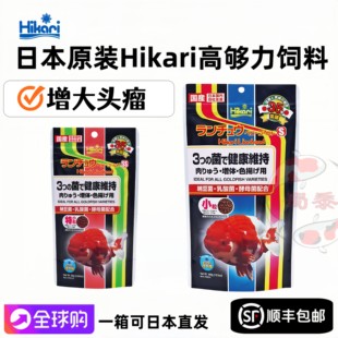 日本高够力樱花鱼食兰寿日寿金鱼粮泰狮育成色扬增体增头增色饲料