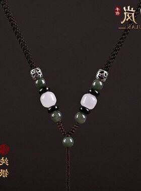 绳绳挂绳玉佩初岚项链翡翠平安