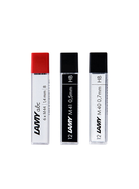 德国正品LAMY凌美ABC儿童自动铅笔替芯M44活动铅芯1.4MM黑色笔芯