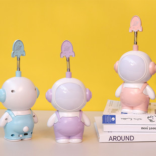 可爱儿童小夜灯 床头LED照明灯便携学生宿舍起夜急用灯USB充电