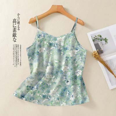 好品捡漏~夏季冰丝无袖小吊带背心女宽松显瘦打底衫外穿上衣女