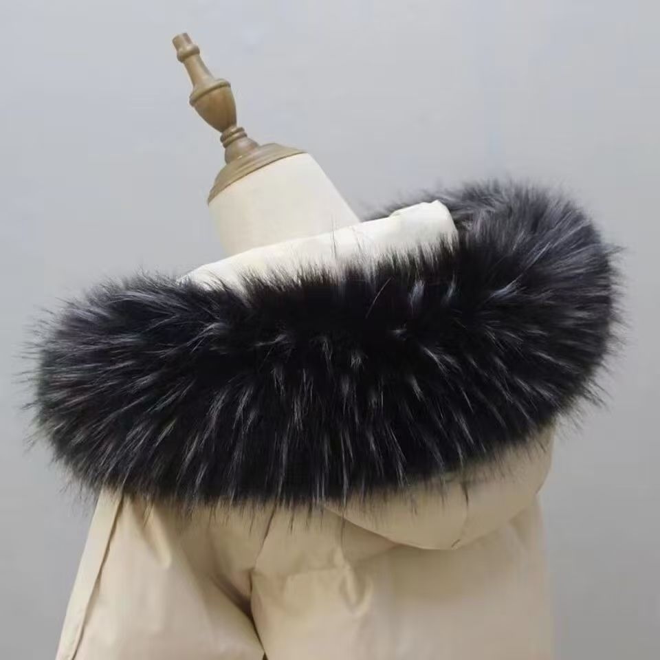 加宽加大毛领狐狸毛貉子毛毛领子