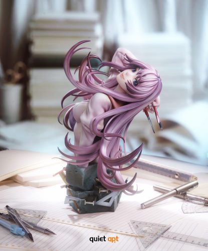 【清水模玩】QuietArt -战场原黑仪 雕像 胸像 定金