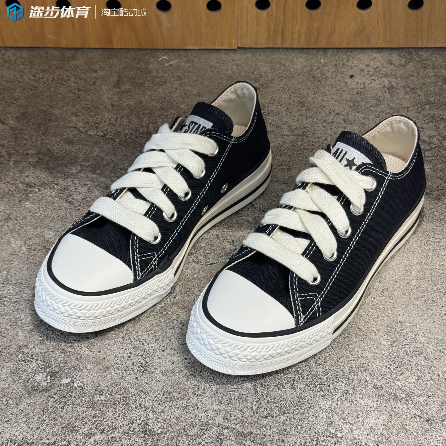 匡威Chuck90低帮厚底宽楦帆布鞋图片