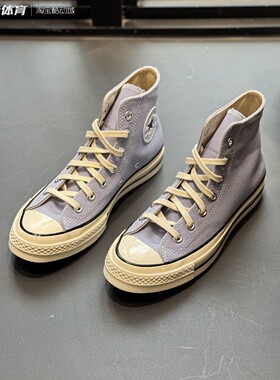 CONVERSE匡威新款1970s男女高帮紫色休闲百搭透气帆布鞋A16811C