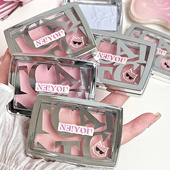 NEIYOU那柚蜜粉腮红高光修容膏膨胀色收缩色腮蓝女失焦定格正品
