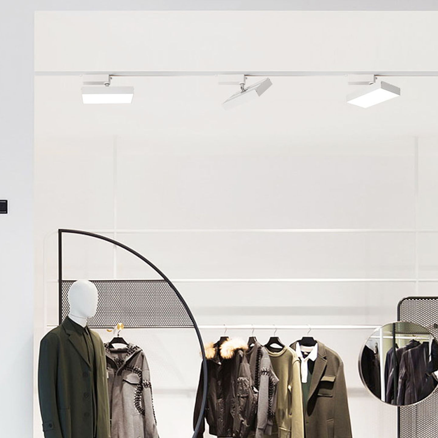 射灯led轨道灯服装店直播间餐厅照明散光灯展厅店铺商用导轨补光,家装灯饰光源,明装射灯,淘宝优惠券,粉丝福利购,淘宝优惠卷