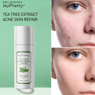 joyPretty现货跨境茶树爽肤水提亮肤色补水保湿柔肤水 茶树精华水