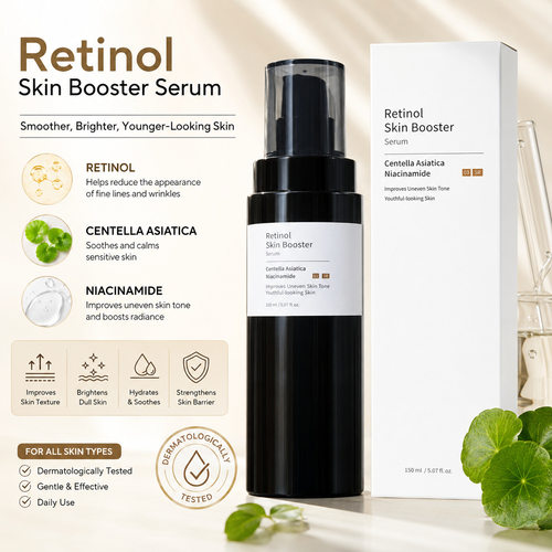 跨境爆品Retinal Skin Booster Serum视黄醇精华液补水精华液润肤