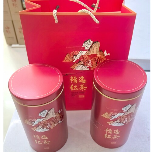 2026年宁都特产正宗小布红茶明前贡品级春茶俩罐装一提百花茶业