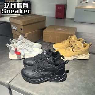 李宁男女运动鞋2024冬季新款防风防水加绒保暖休闲鞋 AGCU535/536