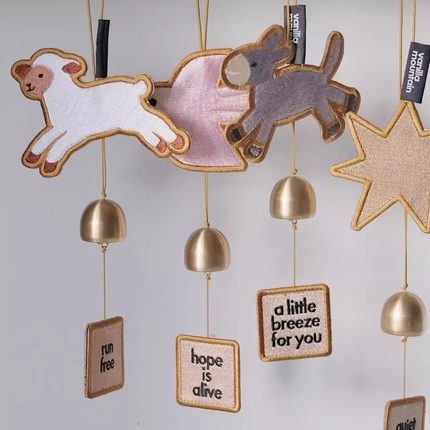 VM香草山 风灵 风铃原创设计风铃挂饰玩具铃铛户外吊饰车挂礼物