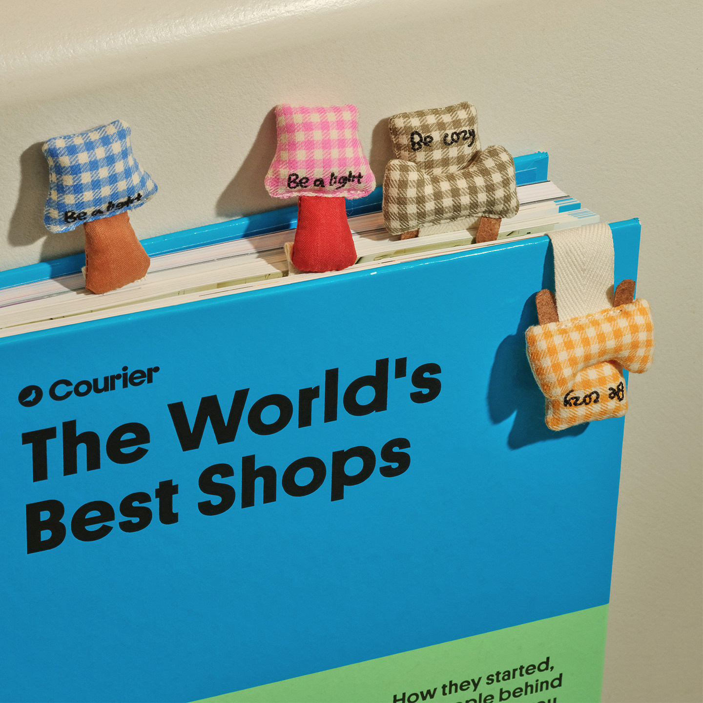 VM香草山 ROOM房间系列 可爱充棉书签创意礼物文创小礼品原创设计