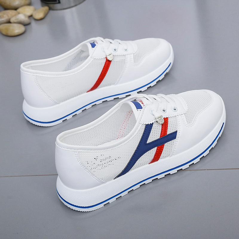 百搭2021年夏季透气镂空网面鞋子